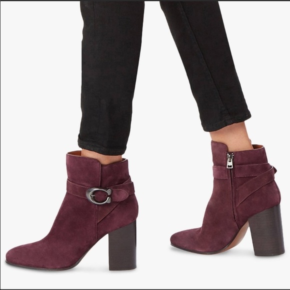 Coach Delaney Booties Size 5 NIB - Picture 8 of 13